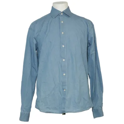 Denim blouse (Blauw) van Ciszere Katoen