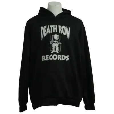 Huvtröja (Svart) från Death Row Records Polyester