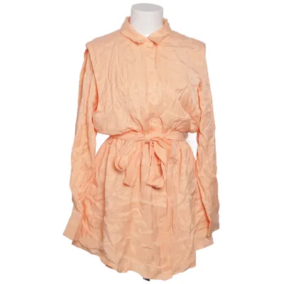 Skjortklänning (Orange) från Dilvin Basic Lyocell, Polyester
