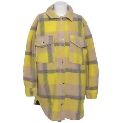 Överskjorta (Gul, Grå, Beige) från Zara Akryl, Polyester, Ull