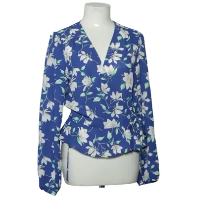 Wrap blouse (Blue) from Bik Bok Polyester