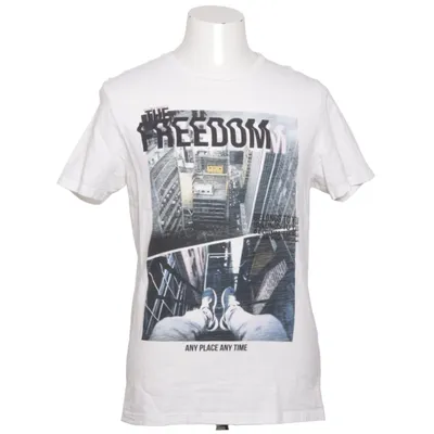 T-shirt (White, Multicolored) from Originals by Jack & Jones Cotton