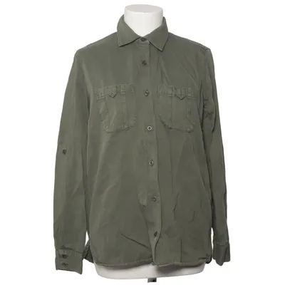 Shirt (Groen) van Zara Basic Katoen
