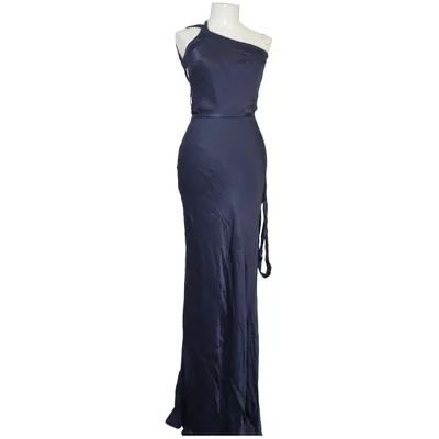 Evening gown (Blue) from Arcina Ori Polyester, Viscose
