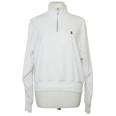 Collegetröja (Vit) från Polo Ralph Lauren Bomull, Polyester