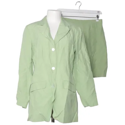 Tailleur jupe (Vert) de Art of Silk Lin, Soie