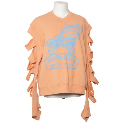 Sweatshirt (Orange, Blå) fra Dsquared2 Bomuld, Elastan