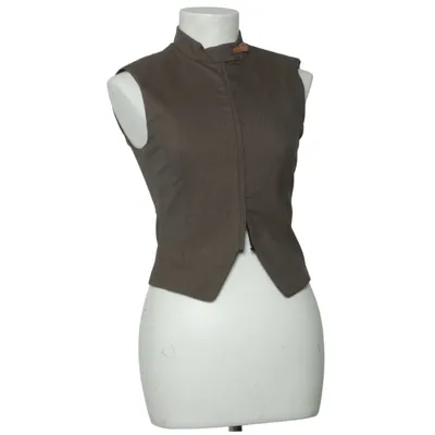 Kostymväst (Brun) från Zara Polyester