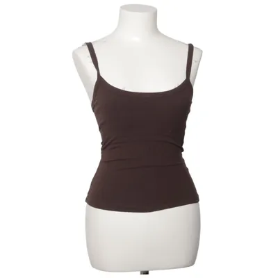 Tanktop (Bruin) van Exercere Katoen, Elastaan
