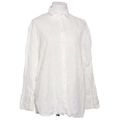 Skjorta (Vit) från NA-KD Bomull, Linne