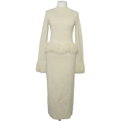 Kjole (Fringe Detail Knitted Maxi Dress) fra NA-KD Polyamid, Viscose