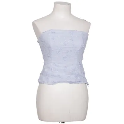 Tubtopp (Blå) från NA-KD Bomull, Polyester, Viskos