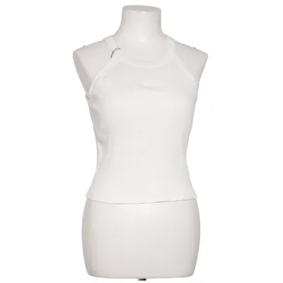 Linne (Vit) från Uniqlo Bomull, Elastan, Polyamid, Polyester