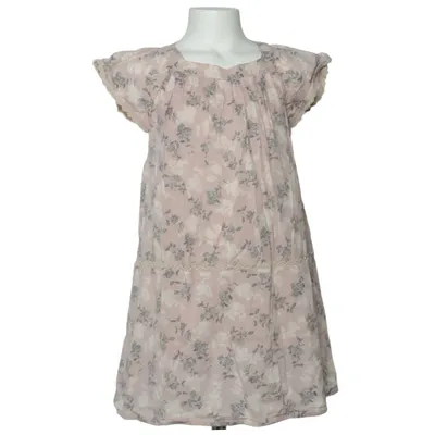 Robe (Rose, Multicolore) de Miniature Coton