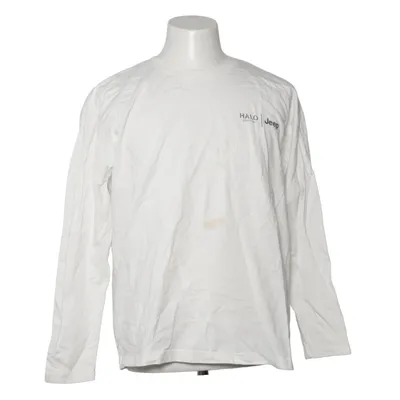 Långärmad t-shirt (Vit) från HALO x Jeep Ekologisk bomull