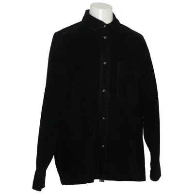 Skjortejakke (Sort) fra H&M ATELIER Bomuld, Viscose