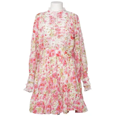 Klänning (Rosa, Vit, Flerfärgad) från byTiMo Bomull