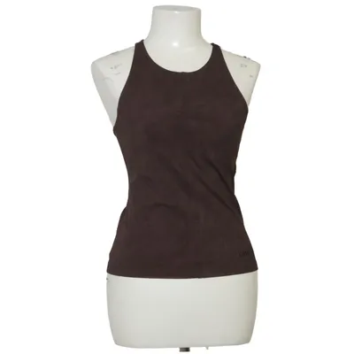 Sports tank top (Brown) from Casall Elastane, Polyamide