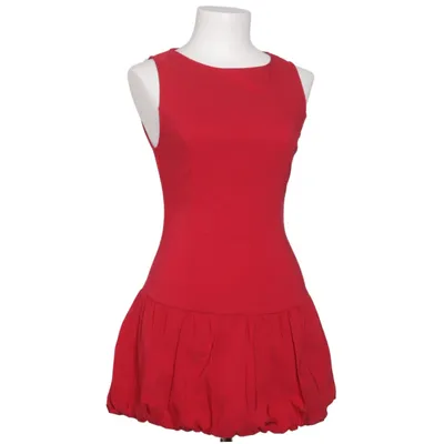 Klänning (Röd) från Bershka Elastan, Polyamid