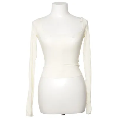 Langarmshirt (Beige) von Exercere Acryl, Elasthan, Viskose