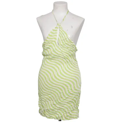 Robe de plage (Vert, Blanc) de Zara Élasthane, Viscose