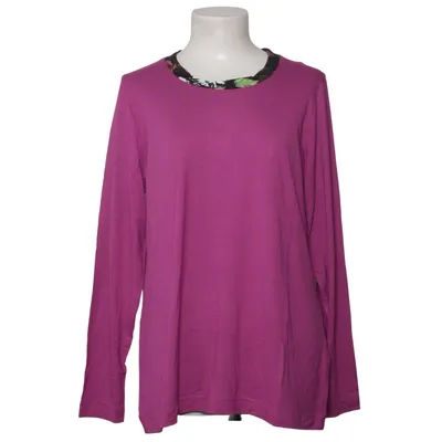 Langærmet t-shirt (Lilla, Flerfarvet) fra Eva & Claudi Bomuld, Elastan, Viscose