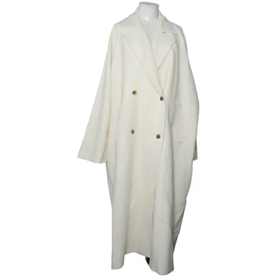 Coat (Beige) from Liviana Conti Acetate, Polyester