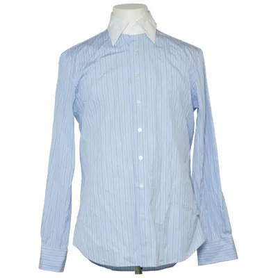 Shirt (Blauw, Wit) van Suitsupply Katoen