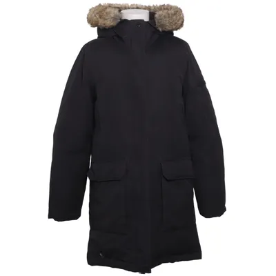 Vinterkappa (Svart) från L.O.G.G by H&M Bomull, Dun, Fjädrar, Polyester