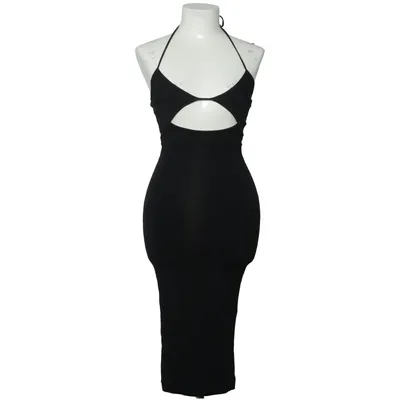 Halterneck dress (Black) from Oh Polly Elastane, Modal