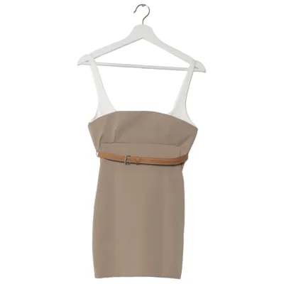 Klänning (Beige, Vit) från Zara Polyester