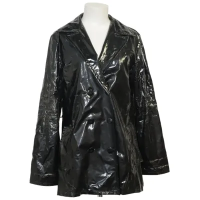 Regenjas (Zwart) van Blooms Katoen, Polyester