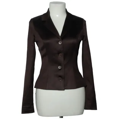 Blazer (Marron) de Aritzia Acétate, Élasthane, Polyamide, Polyester