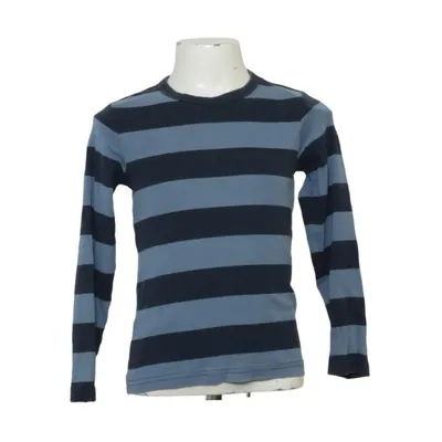 Lange mouwen shirt (Blauw) van Polarn O. Pyret Organisch katoen
