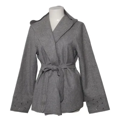 Coat (Gray) from Múus Viscose, Wool
