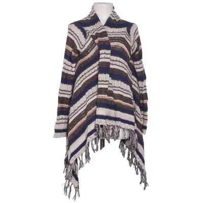 Cardigan (Blauw, Bruin, Wit, Meerkleurig) van Indiska Acryl, Katoen, Polyamide, Viscose, Wol