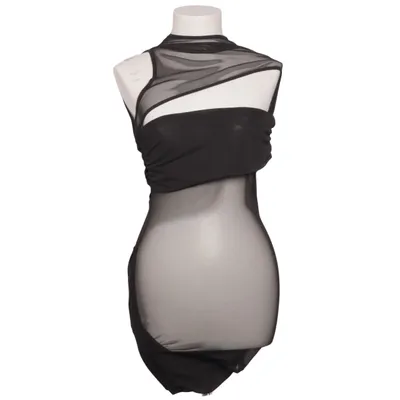 Klänning (Svart) från PrettyLittleThing Elastan, Polyester