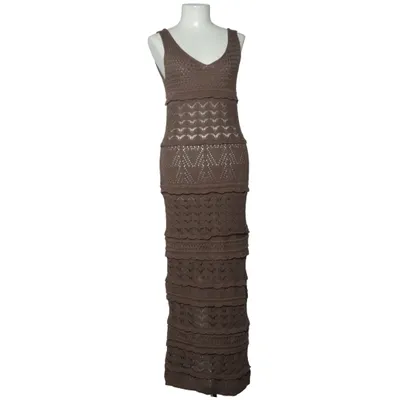 Maxikjole (Knitted Crochet Maxi Dress) fra NA-KD Bomuld