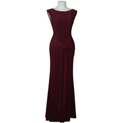Robe longue (Rouge) de ASOS Design Élasthane, Polyester