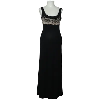 Maxi dress (Black) from Orna Farho Elastane, Polyester, Viscose