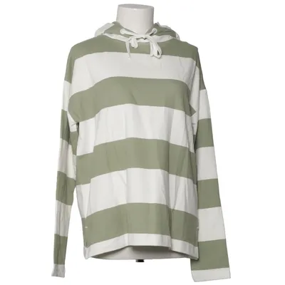 Hættetrøje (Eydis, Cloud White/ Green Leaf) fra Elbsand