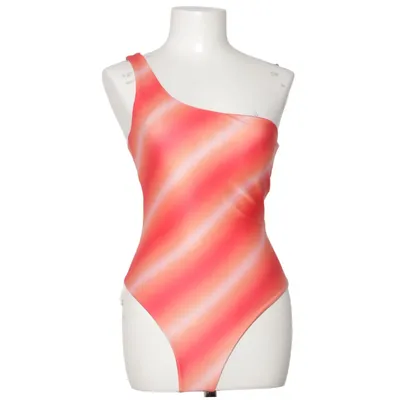 Maillot de bain une pièce (Orange, Multicolore)