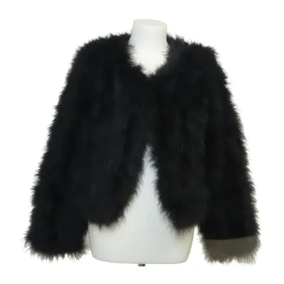 Veste en fourrure (Noir) Fourrure, Polyester