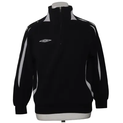 Fleecepullover (Schwarz, Weiß) von Umbro Baumwolle, Polyester