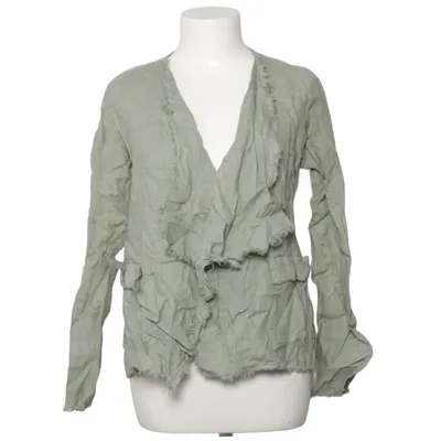 Cardigan (Groen) van Uno Piu Uno Linnen