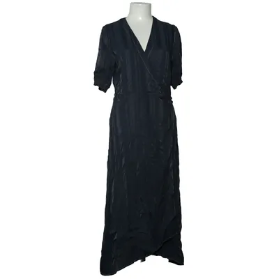 Slå-om-kjole (Blå) fra Part Two Viscose