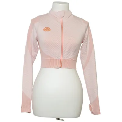 Strickjacke (Orange) von Engineered Life Elasthan, Polyamid, Polyester