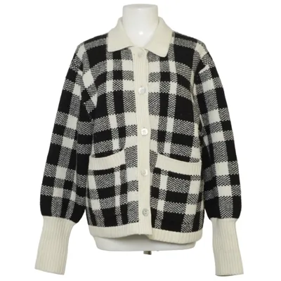Cardigan (Black, White) from & Other Stories Acrylic, Polyamide, Wool