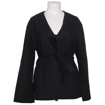 Jacka (Svart) från Bik Bok Återvunnen polyester, Ull