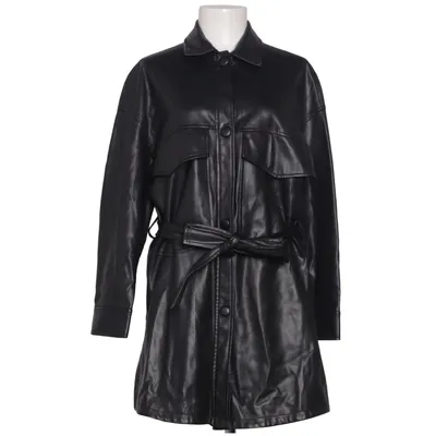 Skjortklänning (Svart) från Zara Polyuretan